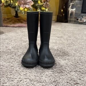 Cat & Jack Black Kids Boots